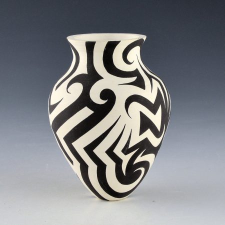 Lewis, Eric - Small Water Jar with Swirling Birds (2014)