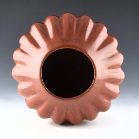 Alternative view of Shupla, Helen - 9" Wide 20 Rib Melon Jar (1980s)