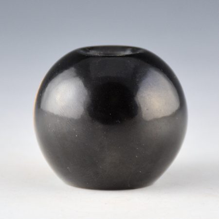 Alternative view of Lonewolf, Joseph - Red & Black Bowl with Mimbres Bird (1972)