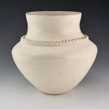 Concho, Lolita - Water Jar with Corrugated Band (1983)