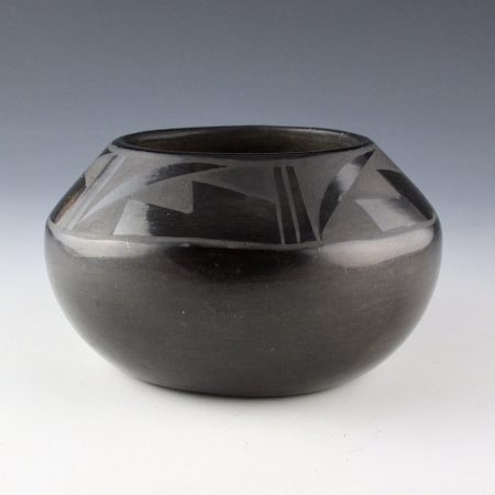 Gonzales, Ramona Sanchez - Jar with Rain and Mesa Designs (1920's)