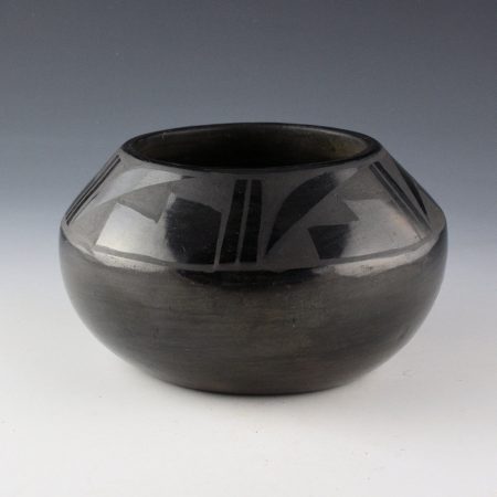 Alternative view of Gonzales, Ramona Sanchez - Jar with Rain and Mesa Designs (1920's)