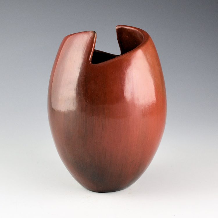 Cling, Alice - Jar with Mountain Rim and Fire Clouds