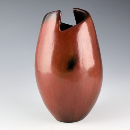 Cling, Alice - Narrow Jar with Mountain Rim and Fire Clouds