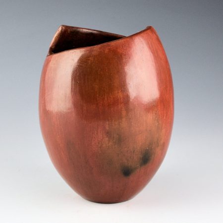 Cling, Alice - Jar with Mountain Rim and Fire Clouds