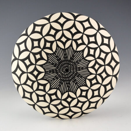 Chino, Alicia Kelsey - "Interlocking Stars" Large Seedpot