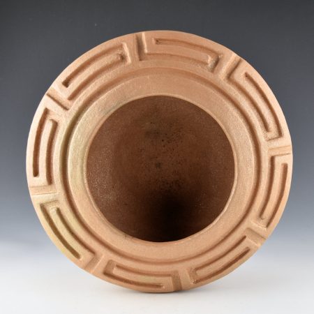 Alternative view of Harvier, Andrew & Judy (Nana Kaa) - Large Micaceous Jar with Walking Bear Paw Design (1994)