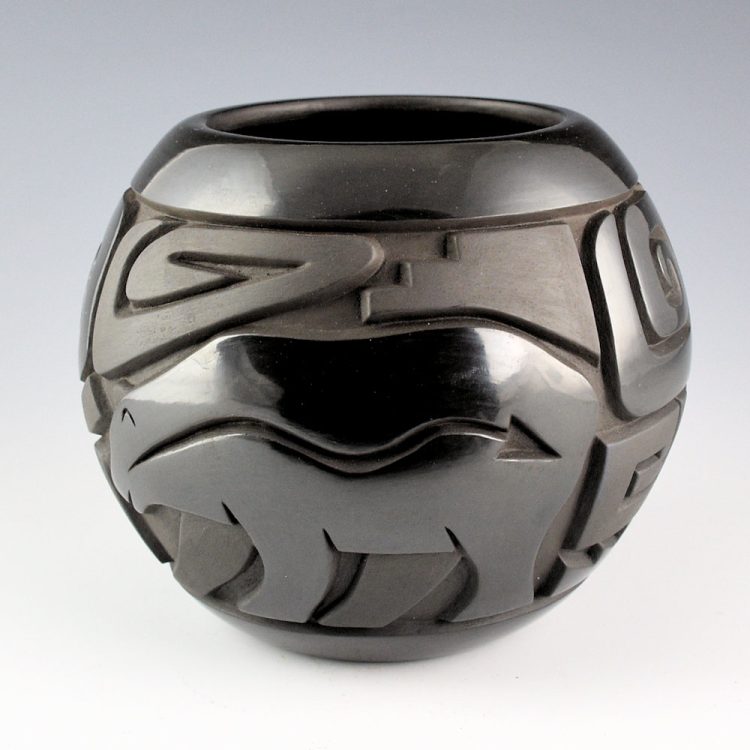 Begay, Jr., Harrison - Bowl with Realistic Bear and Heartline Bear (2025)