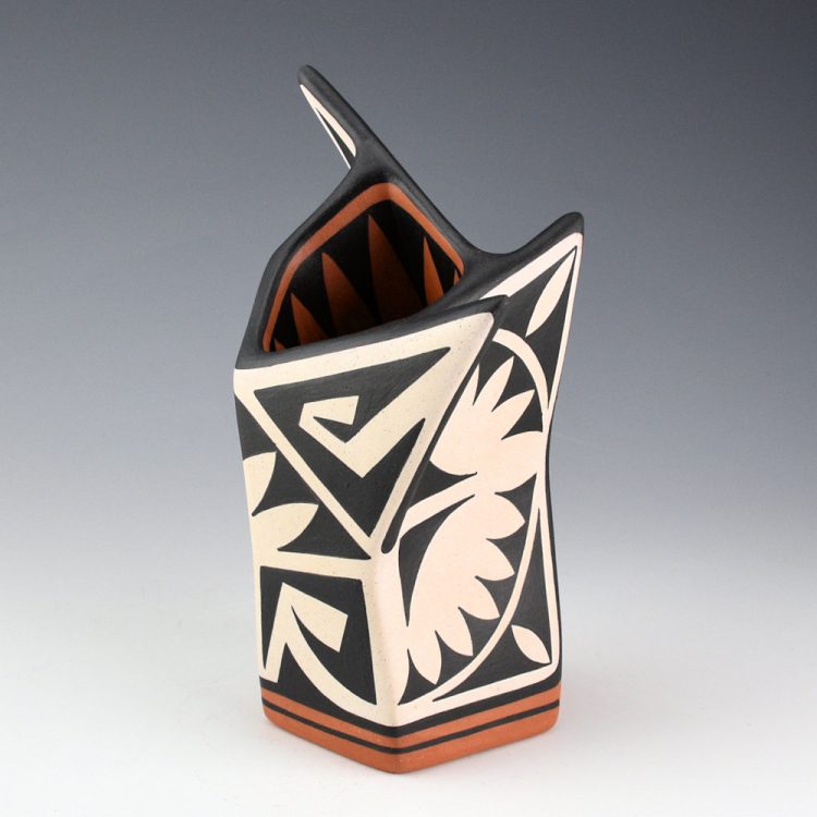 Suina, Jeff - "Spirals" Geometric Design Jar