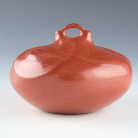 Cain, Linda - Red Wedding Vase with Spiraling Clouds (2000)
