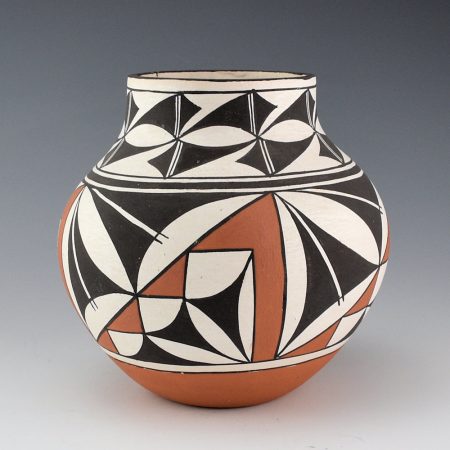 Alternative view of Cheromiah, Lee Ann - Laguna Water Jar with Rain and Cloud Designs (2010)