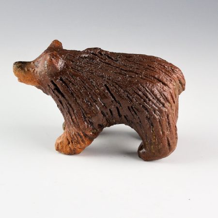Goodman, Louise - Small Clay Standing Bear Figure (1990s)