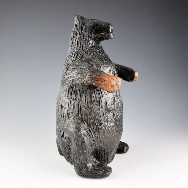 Goodman, Louise - 11" Tall Clay Bear Figure (1990s)