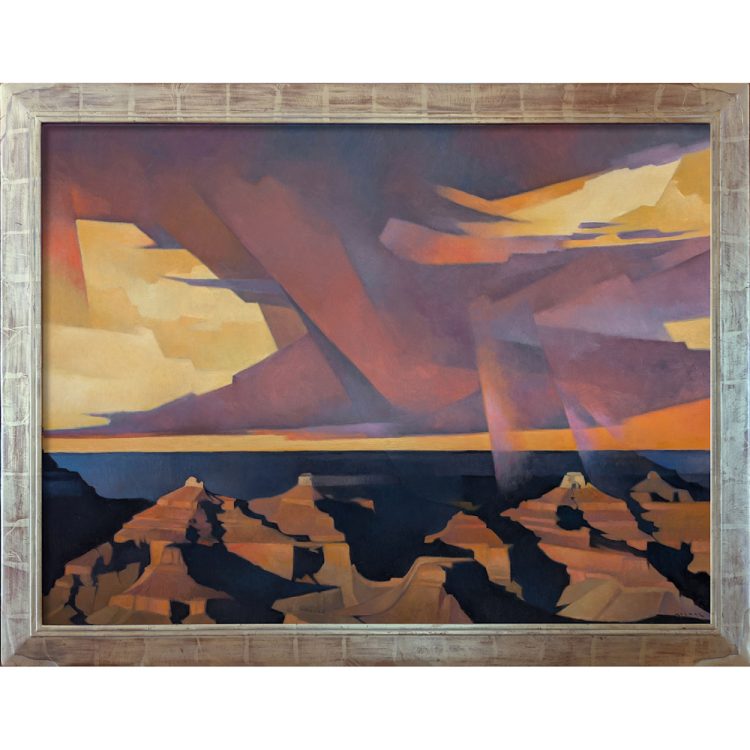 Molnar, Marcia - "Colors in the Rain" Oil on Linen (30 x 40)
