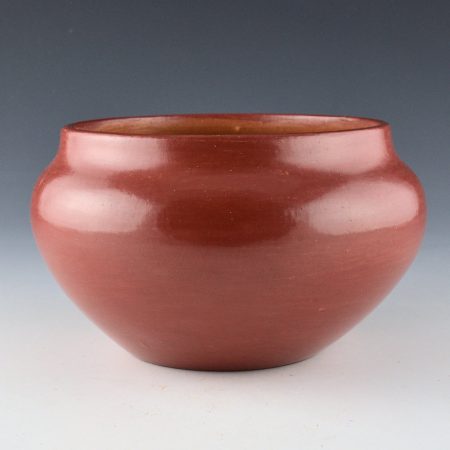 Tafoya, Margaret - Fully Polished Red and Tan Bowl (1980's)