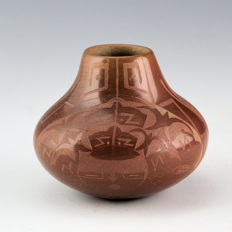 Naranjo, Marian Rose & Ernest - Small Jar with Butterfly and Butterfly Maiden (1970s)