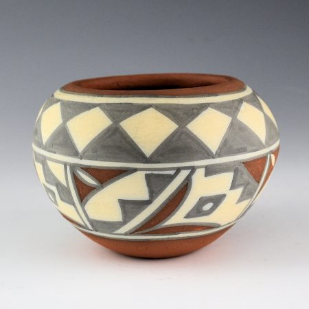 Small, Mary - Polychrome Bowl Diamond Designs (1970s)