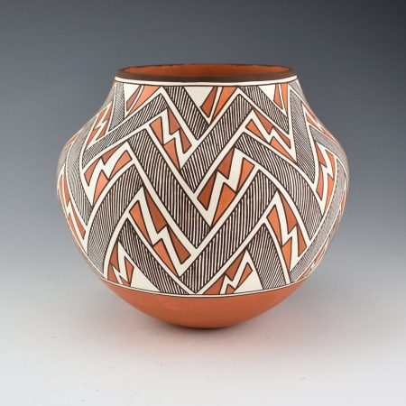 Patricio, Robert - Small Four Color "Summer Rain" Jar