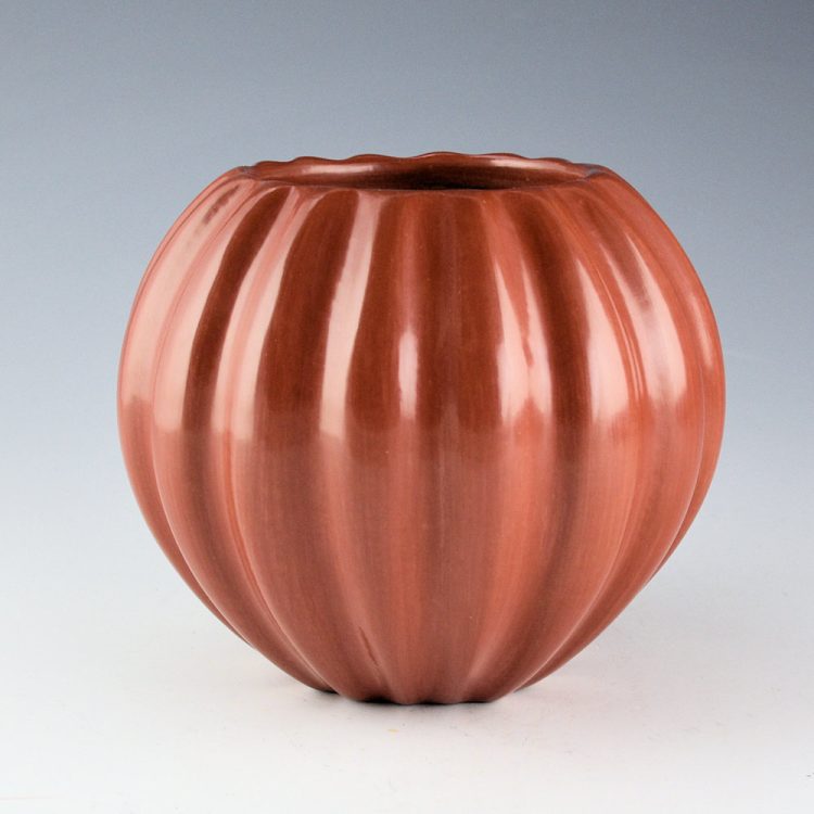 Roller, Toni - Red Melon Bowl with 16 Ribs (1997)