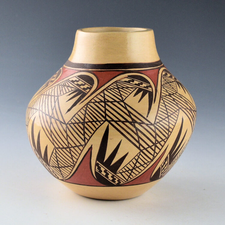 Nampeyo, Adelle L. - Jar with Migration Pattern with 14 Bird Wings