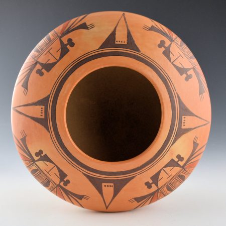 Alternative view of Sahme, Jean - Bowl with Beetle-Mana Figures (1990s)