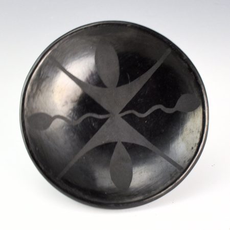 Martinez, Maria - Plate with Seed Designs (1930s)