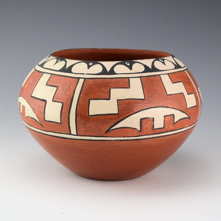 Montoya, Mary - Santa Ana Jar with Cloud and Sun Designs (1980s)