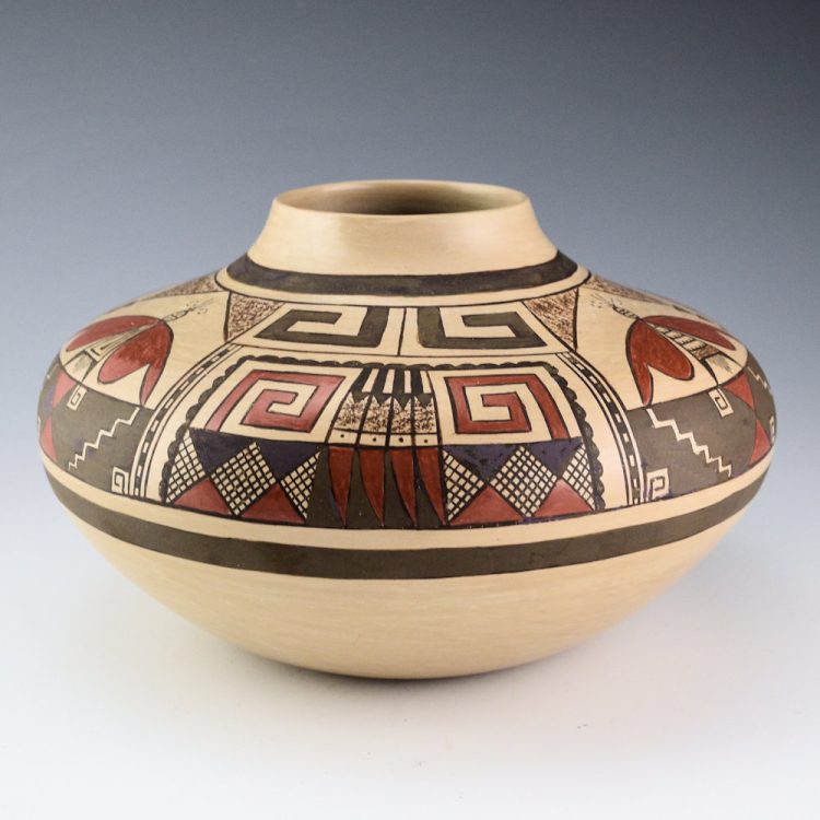Nampeyo, Rayvin - Jar with Moth Design