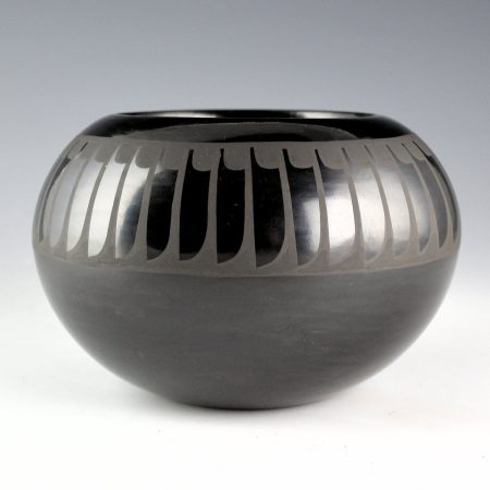 Alternative view of Martinez, Santana & Adam - Bowl with 40 Feathers (1970s)