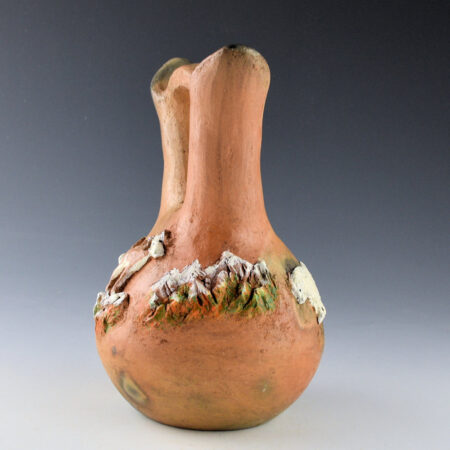 Alternative view of Claw, Silas and Bertha - Wedding Vase with Big Horn Sheep and Mountain Goats (1990s)