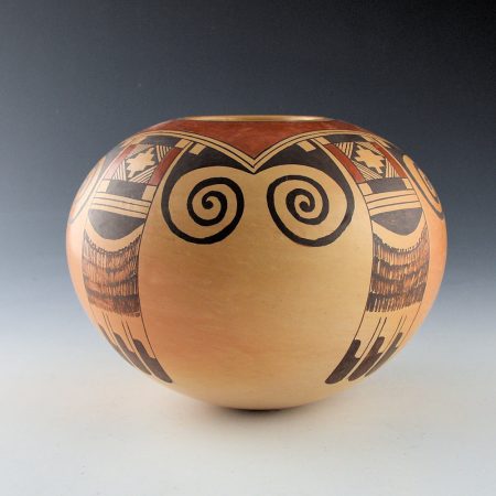 Alternative view of Nampeyo, Bonnie - Large Bowl with Eagle Tail Designs (1980s)