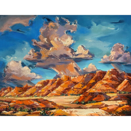 Alternative view of Vargas, Andrea - "Seven Cliffs", Oil, 30 x 40