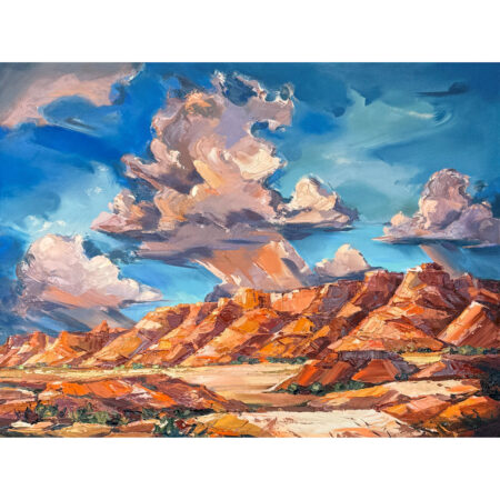 Vargas, Andrea - "Seven Cliffs", Oil, 30 x 40