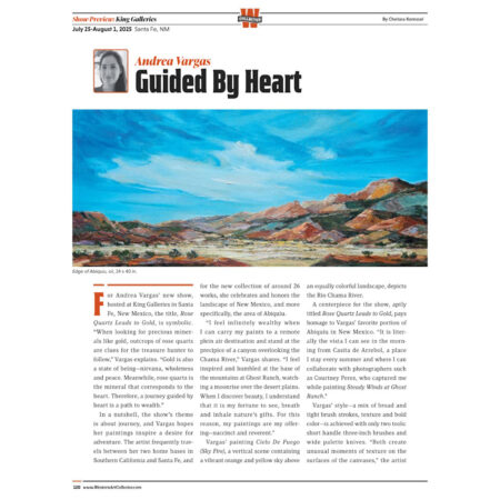 Alternative view of Vargas, Andrea - "After the Storm" Oil, 30" x 40"