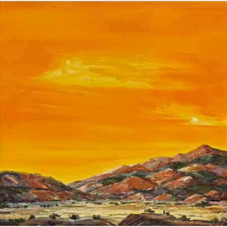 Alternative view of Vargas, Andrea - "Rose Quartz Leads to Gold" Oil, 36 x 36