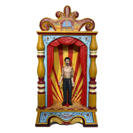 Arthur Lopez - "The Human Pincushion:  San Sebastian'", Wood Santos