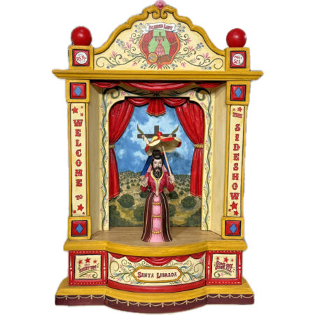 Arthur Lopez - "The Bearded Lady: Santa Librada'", Wood Santos