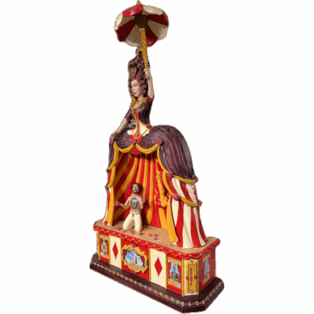 Alternative view of Arthur Lopez - "Our Lady of the Sideshow:  The Virgin of Guadalupe", Wood Santos