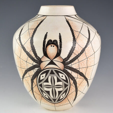 Naha, Burel - Jar with Spiders and Webs