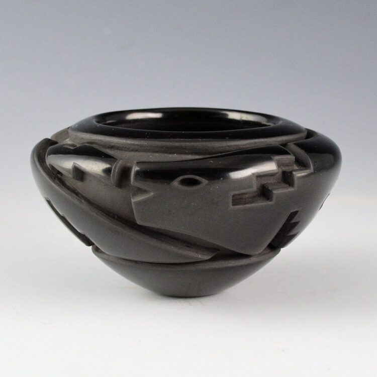 Garcia, Effie - Bowl with Deep Carved Avanyu