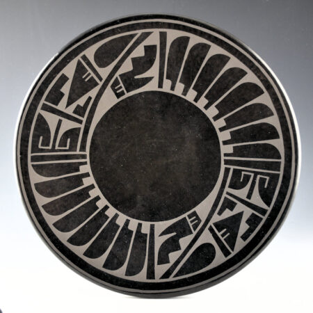 Fender, Erik - Plate with Feather and Avanyu Designs