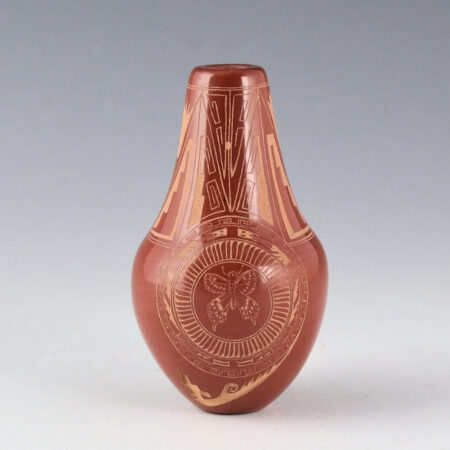 Medicine Flower, Grace - Jar with Butterfly, Feathers, and Bear Paws (1975)