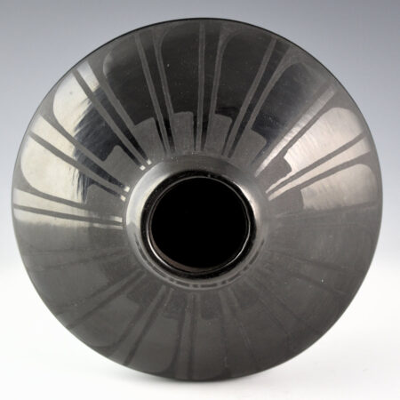 Alternative view of Gutierrez, Helen - Jar with 16 Painted Feathers (1976)