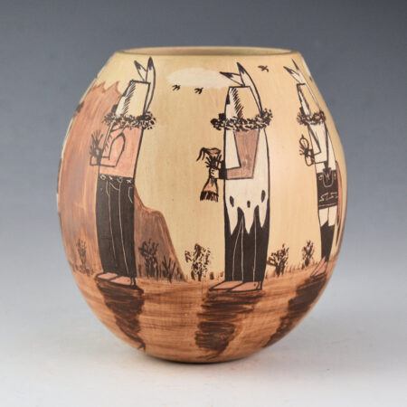 Sahmie, Ida - "Day Chant" Jar with 8 Figures (2008)