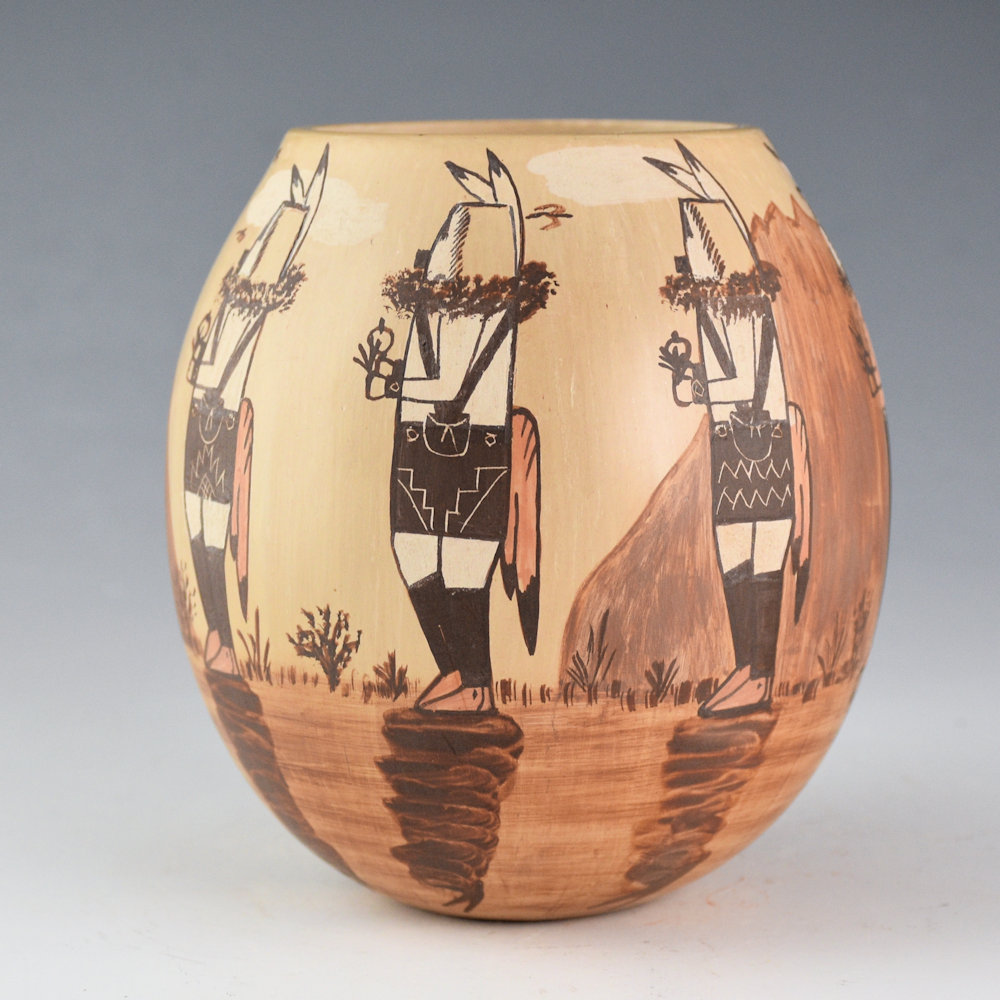 Sahmie, Ida - "Day Chant" Jar with 8 Figures (2008) - Image 3