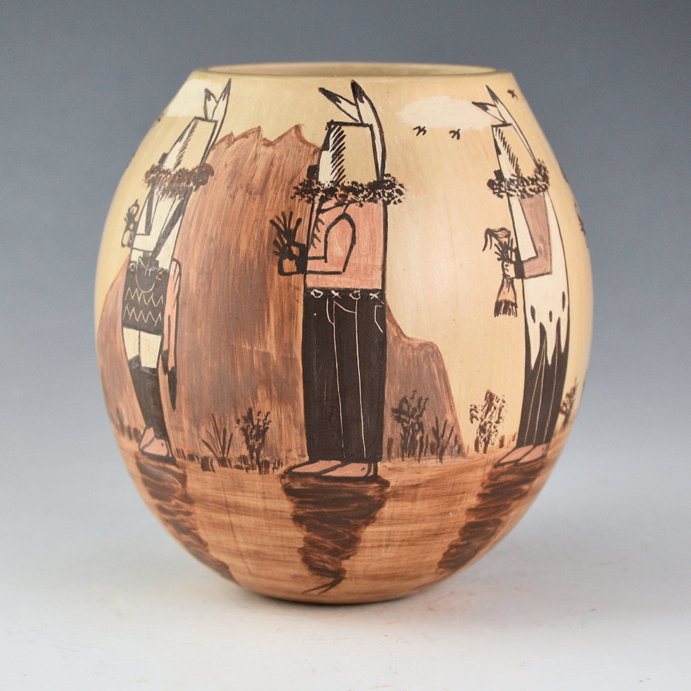 Sahmie, Ida - "Day Chant" Jar with 8 Figures (2008) - Image 2
