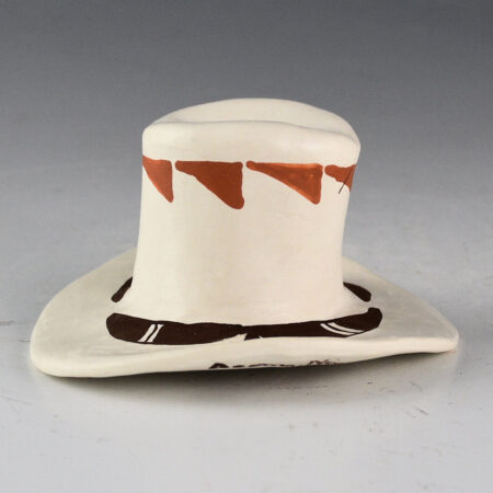 Patricio, Jacquelyn - Clay Hat with Mountain Designs