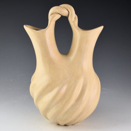 Fragua, Juanita - Wedding Vase with Melon Ribs (1990s)