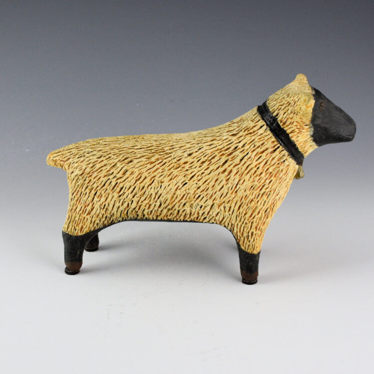 Manygoats, Larry Ben - Large Clay Sheep Figure (1990s)