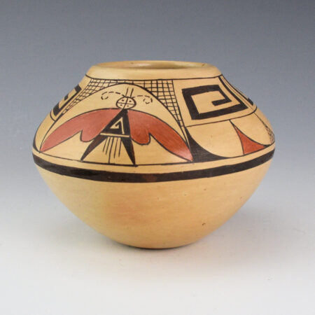 Tahbo, Mark - Jar with Moth Designs (1970s)